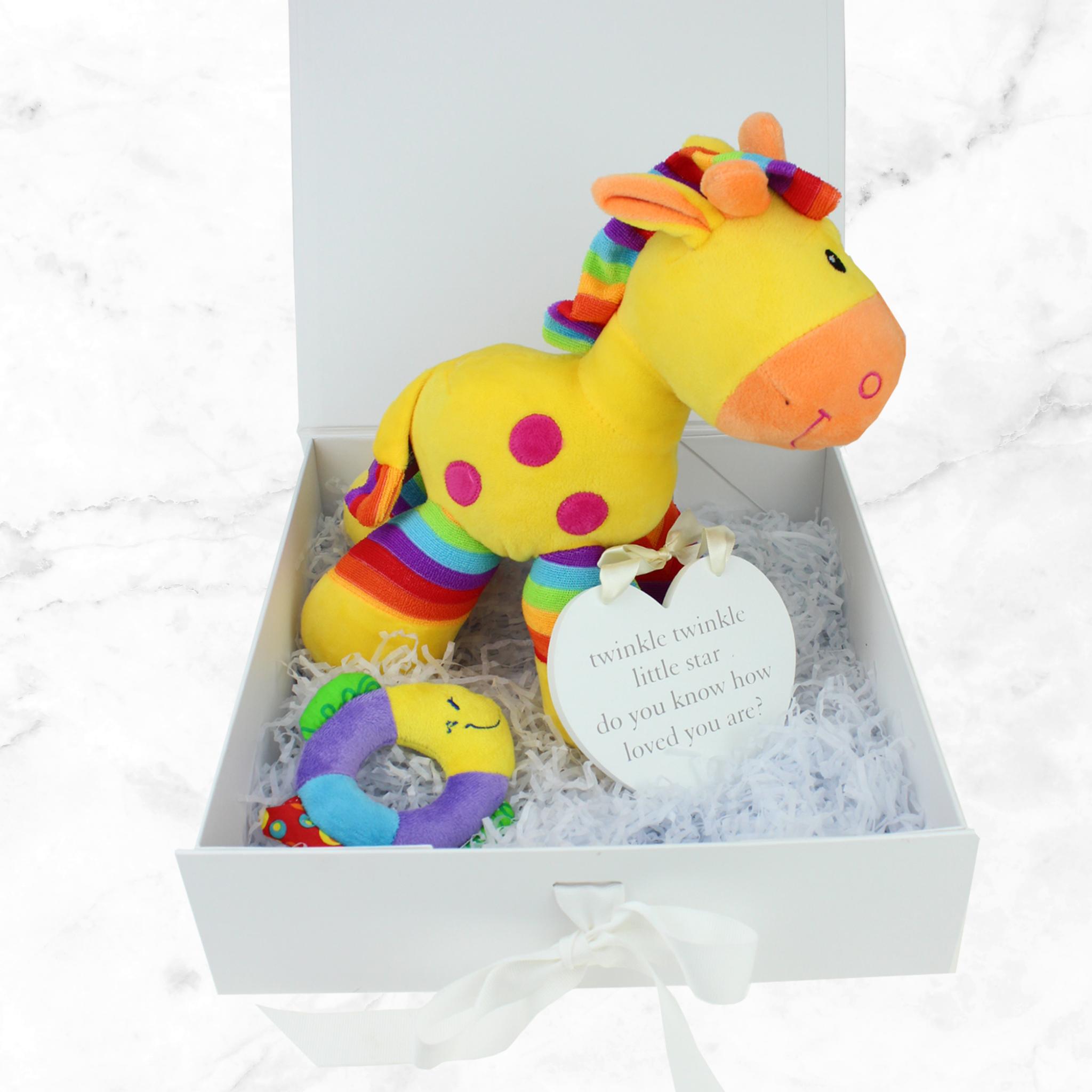 Giraffe Baby Keepsake Box Lets Be Personal