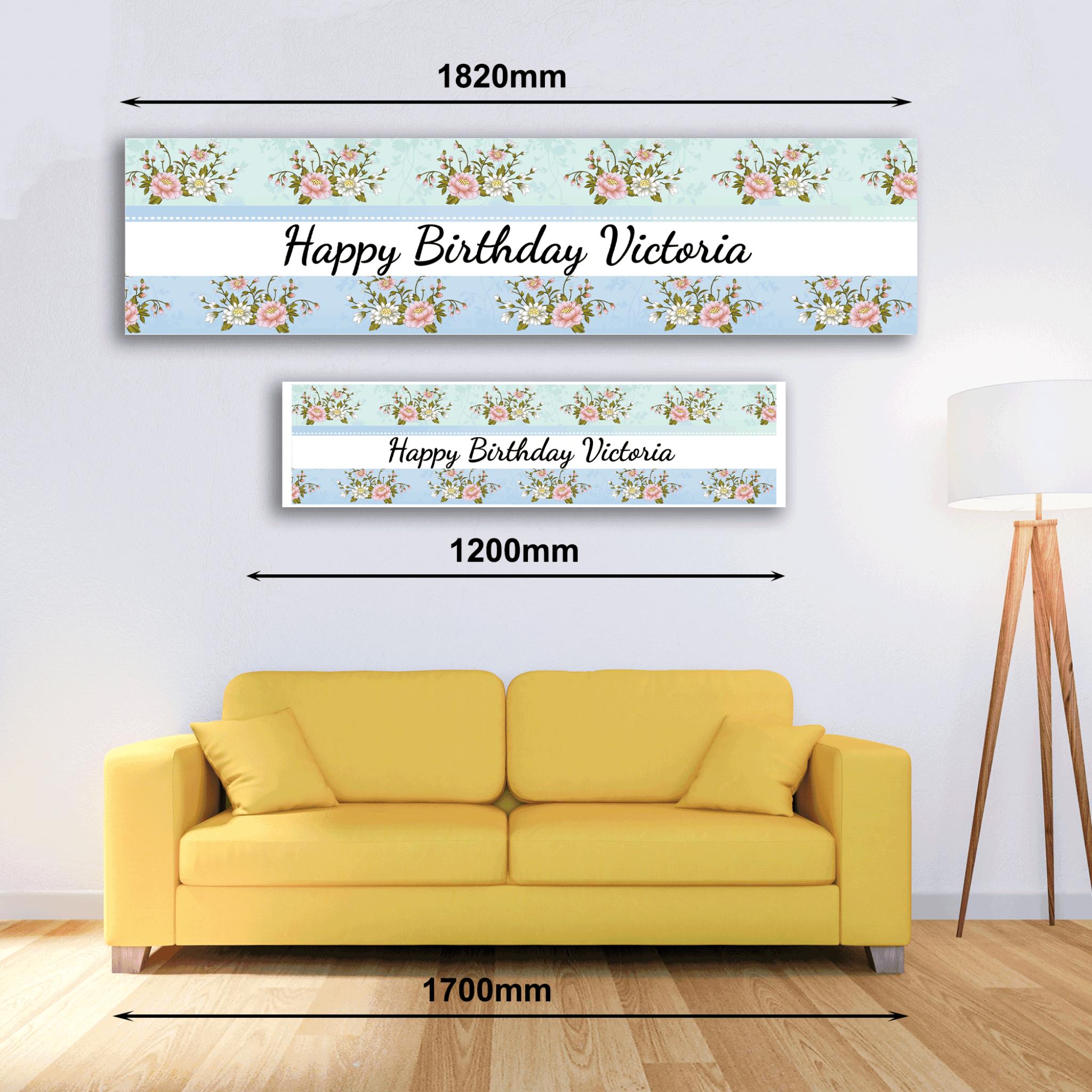 Personalised Banner Retro