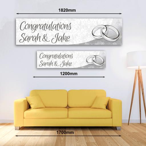 Personalised Banner - Wedding