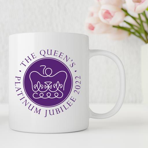 Queens Platinum Jubilee Souvenir Mug