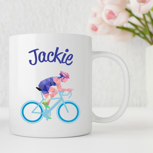 Personalised Cyclists Mug