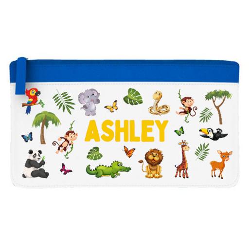 Jungle Personalised Pencil Case