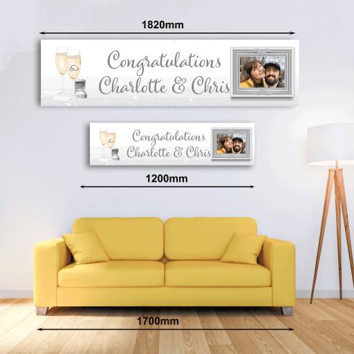 Personalised Banner - Engagement with Photo Banner