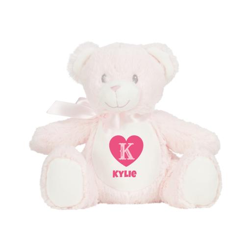 Pink Bear Plush Soft Toy