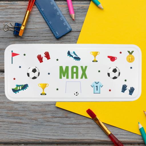 Football Pencil Tin