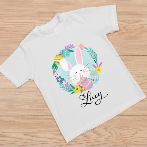 Personalised Children's Easter Bunny T-Shirt