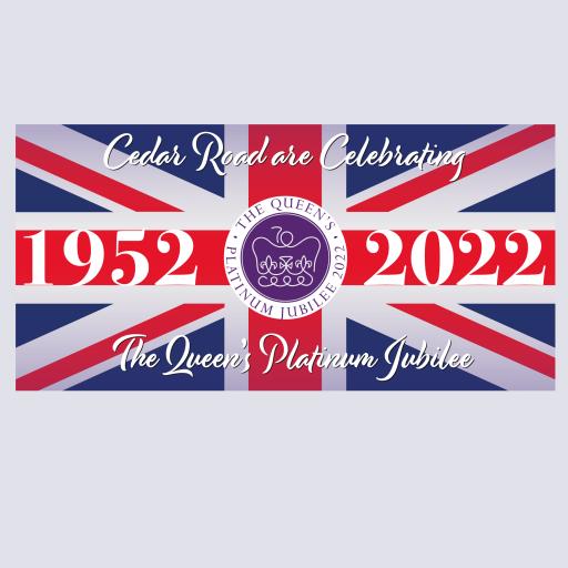 Queens Platinum Jubilee Giant Banner