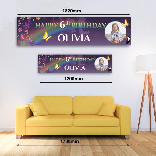 Personalised Banner - Enchanted Photo Banner