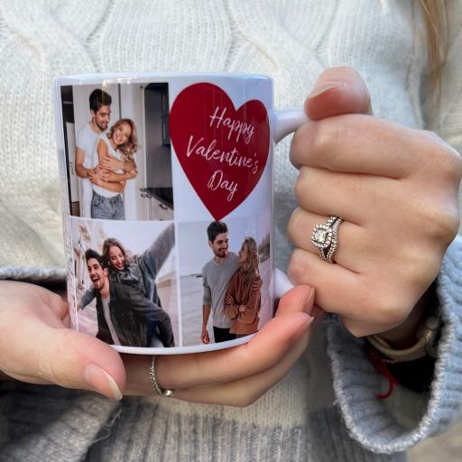 Personalised Valentine's Photo Mug