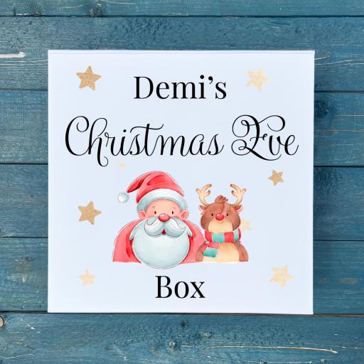 Personalised Christmas Eve Box - Santa & Reindeer